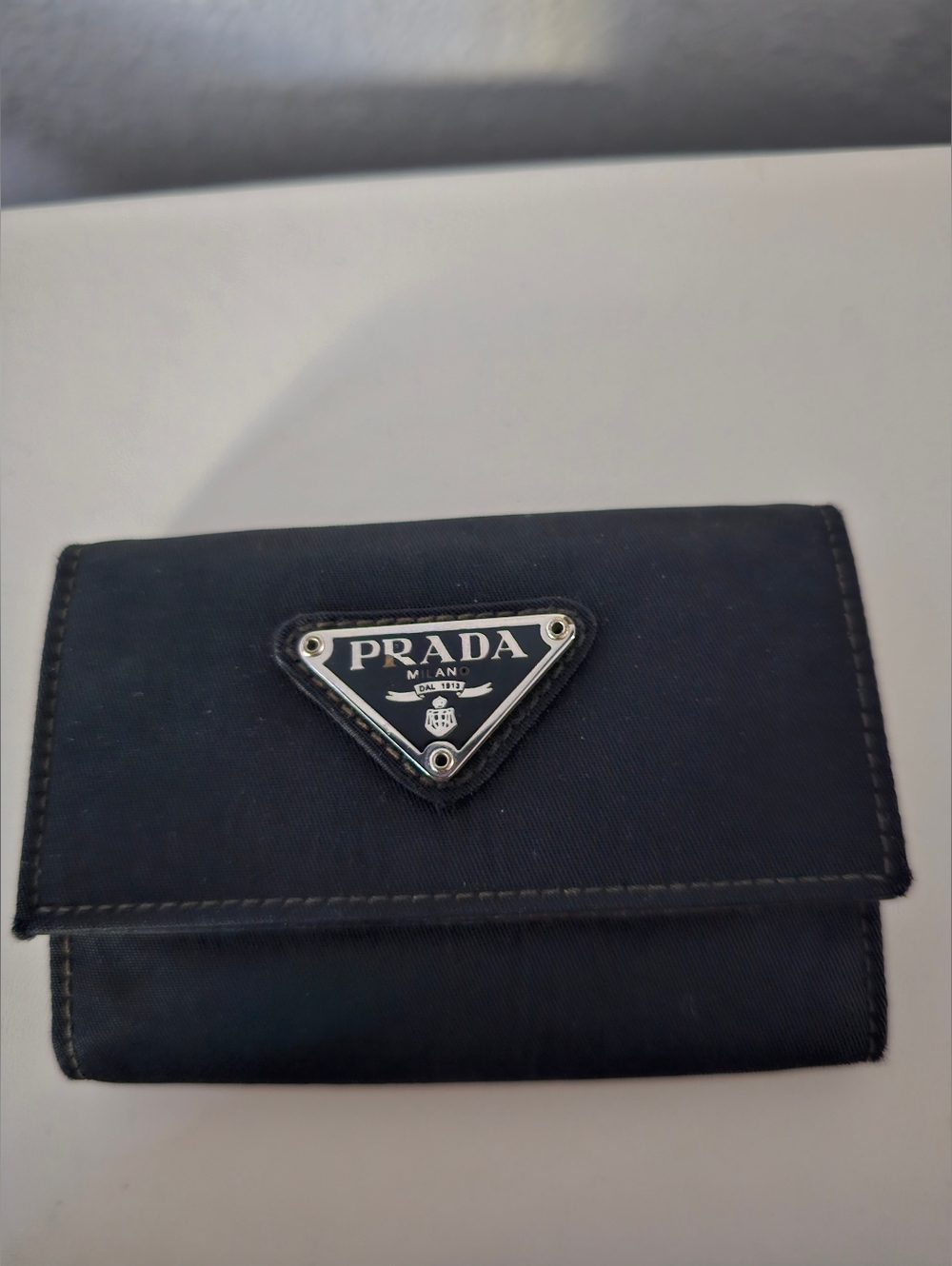 🖤​Prada Vintage Tessuto Nylon 6-Key Holder Wallet - Black - Picture 2 of 13